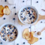 Overnight Pear Oats are quick and easy to make. Full of lots of healthy nutrients, make them before bed and enjoy in the morning.